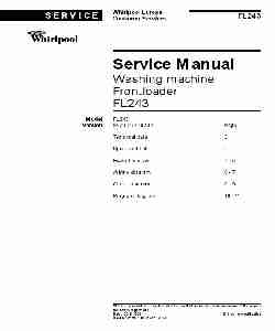 Whirlpool Washer FL243-page_pdf